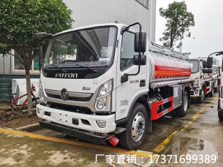 奥铃3800轴距10.2方加油车